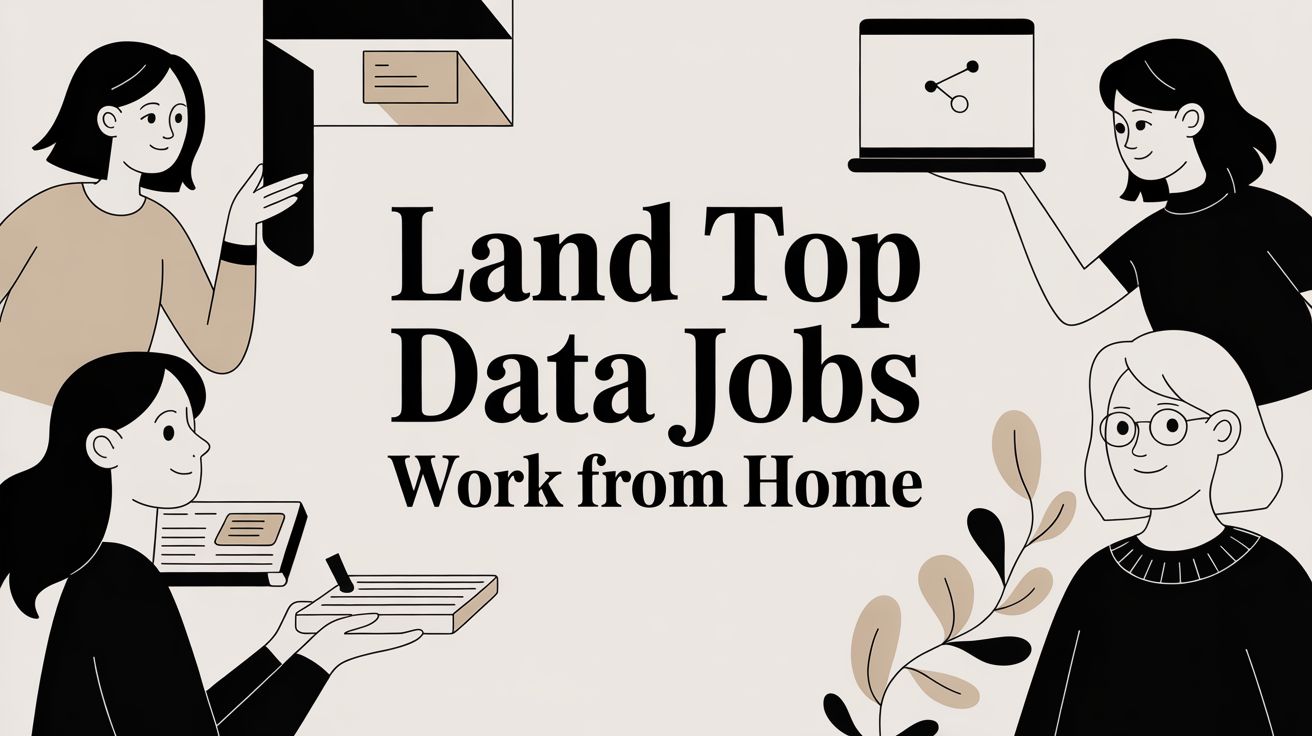 How to Land High-Paying Data Jobs Work From Home