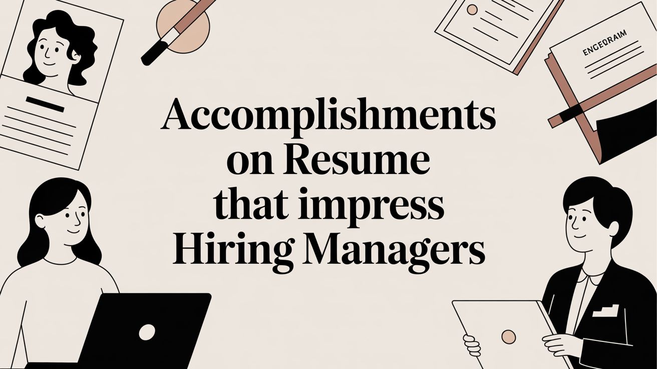 How to List Accomplishments on a Resume to Get Hired Faster