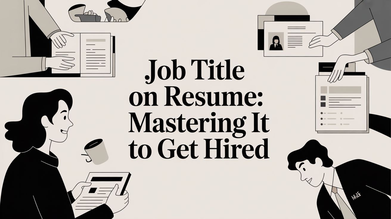 Job Title on Resume: Mastering It to Get Hired Faster