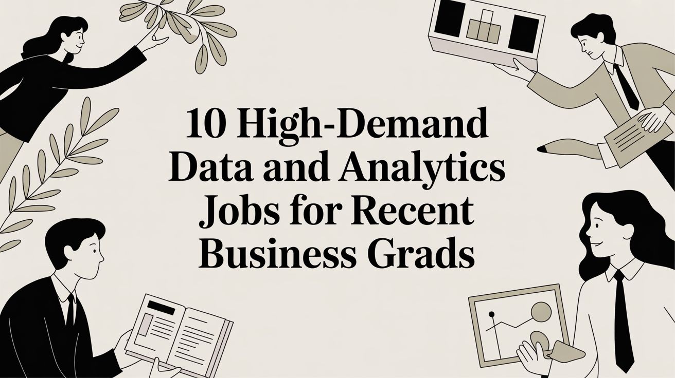 10 High-Demand Data and Analytics Jobs for Recent Business Grads