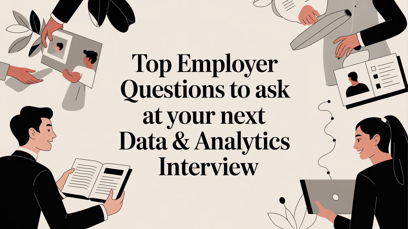 Top Employer Questions to Ask at Your Next Data & Analytics Interview