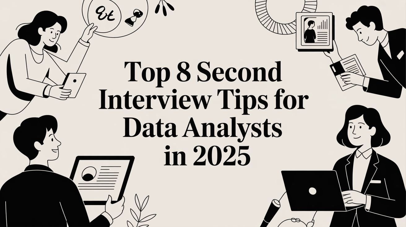 Top 8 Second Interview Tips for Data Analysts in 2025