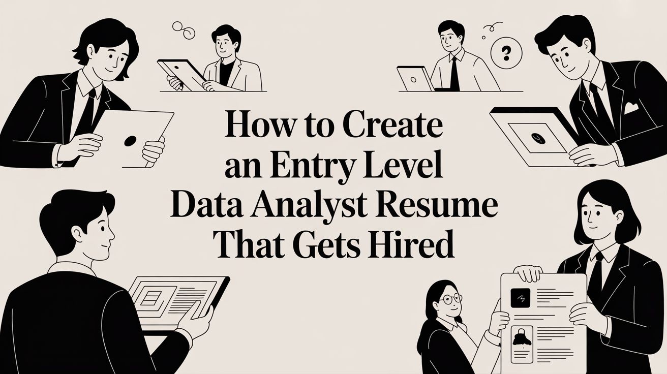 How to Create an Entry Level Data Analyst Resume That Gets You Hired
