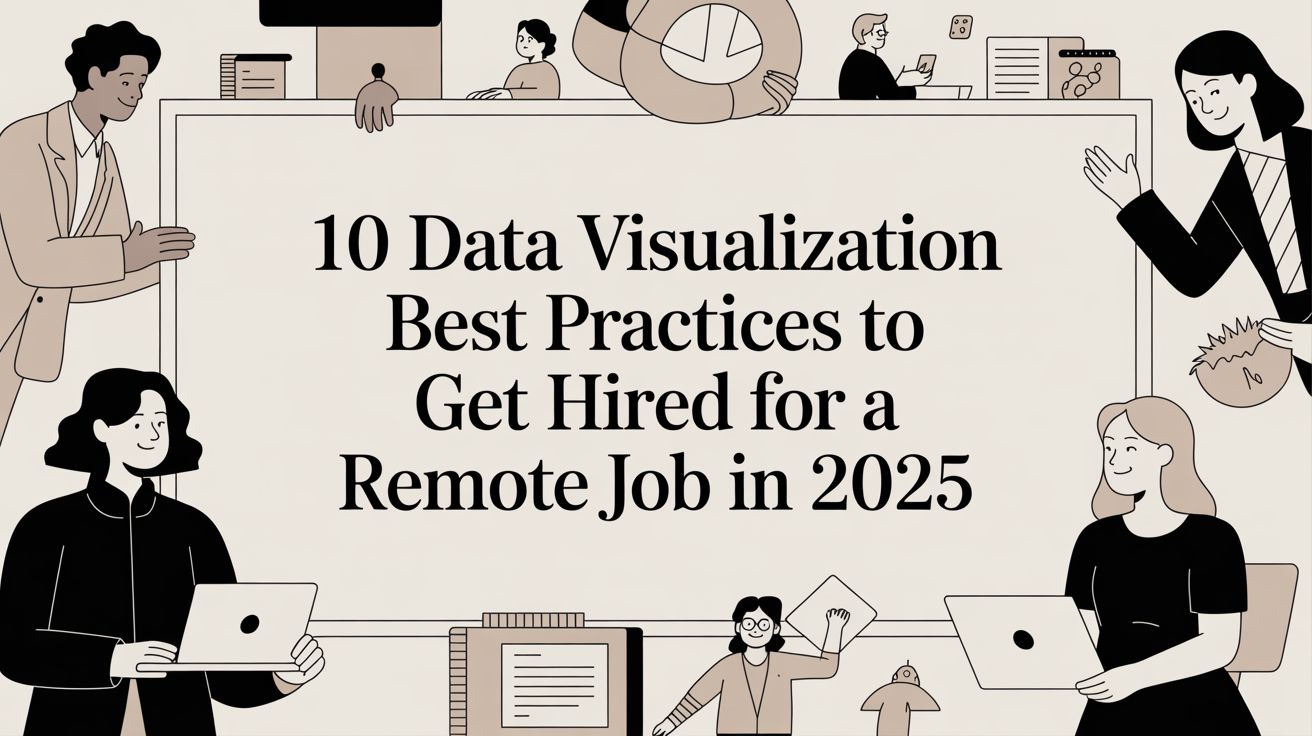 10 Data Visualization Best Practices to Get Hired for a Remote Job in 2025