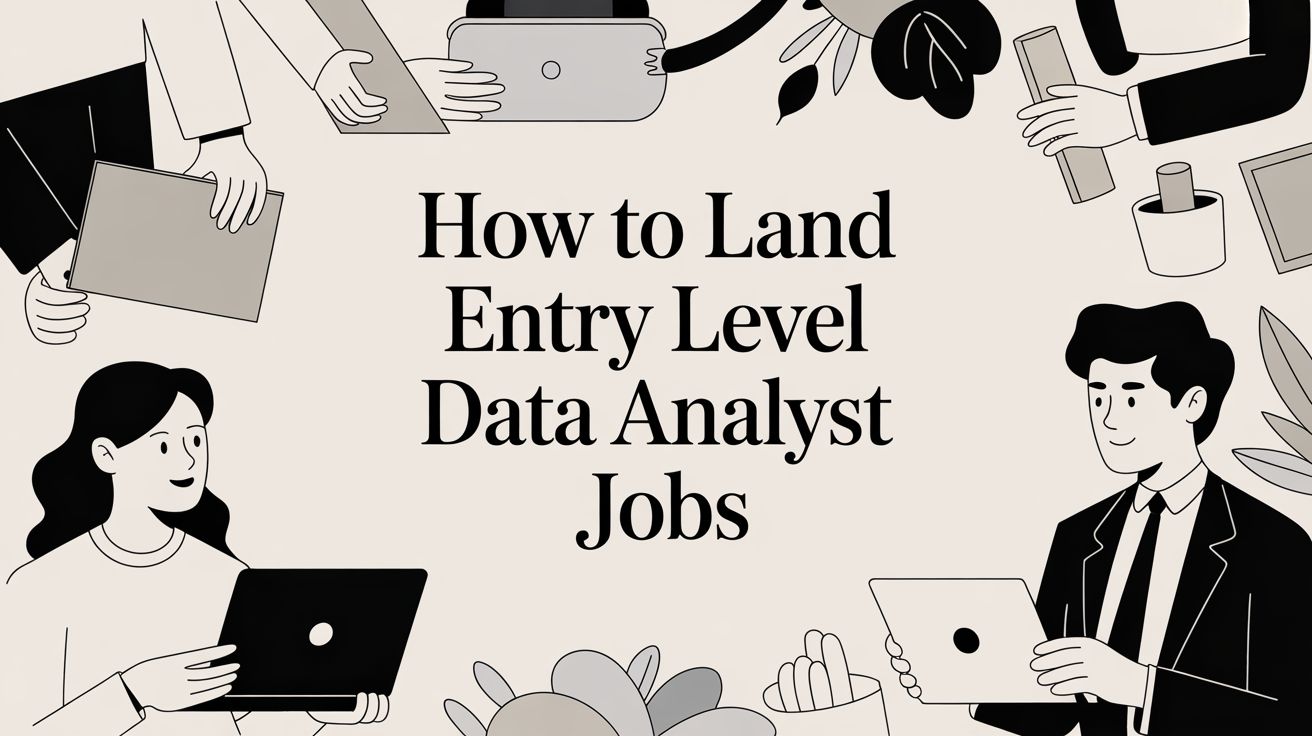 How to Land Entry Level Data Analyst Jobs (and Get Hired Faster)