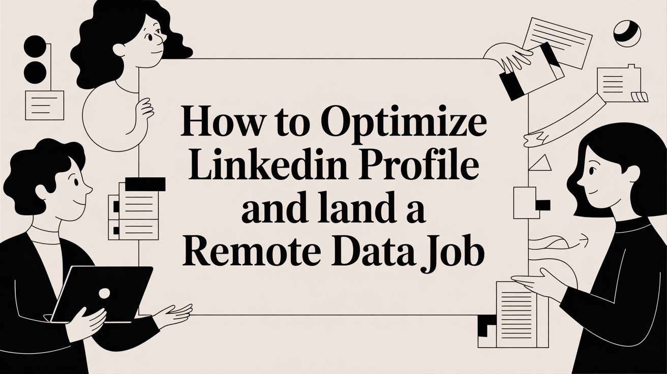 How to Optimize Your LinkedIn Profile to Land a Remote Data Job