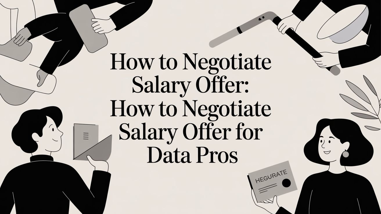 How to Negotiate a Salary Offer: A Guide for Data Professionals