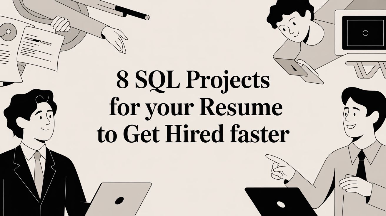 8 SQL Projects for Your Resume to Get Hired Faster
