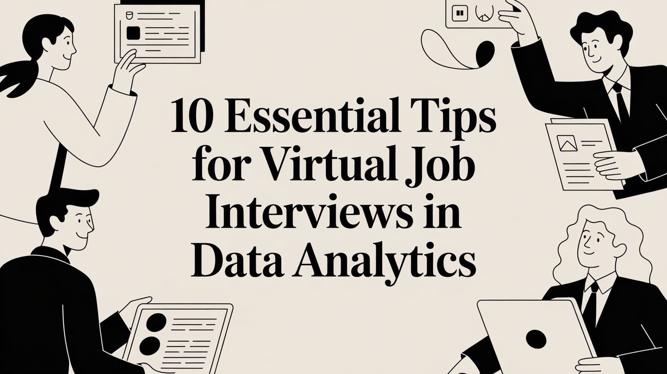 10 Essential Tips for Virtual Job Interviews in Data Analytics