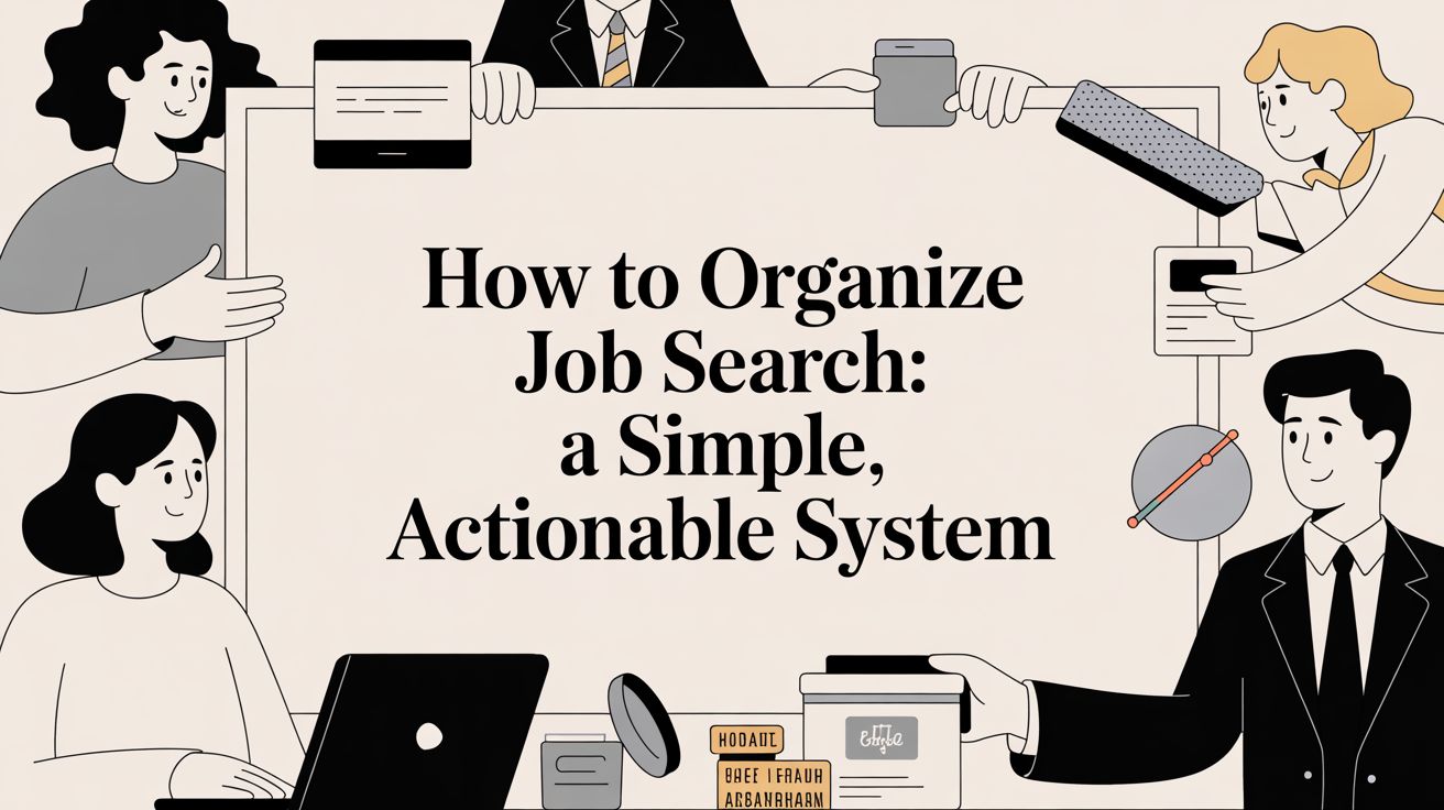 How to Organize Your Job Search: A Simple System for Data Professionals