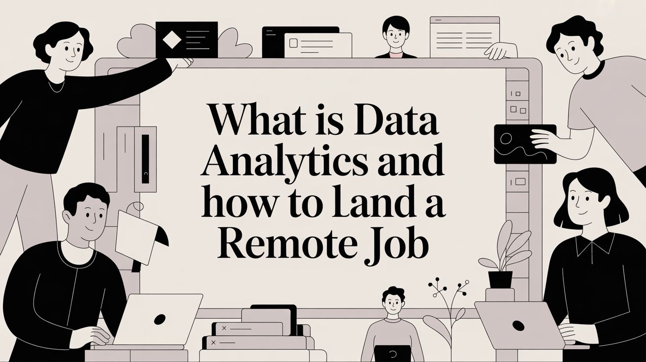 What Is Data Analytics and How to Land a Remote Job