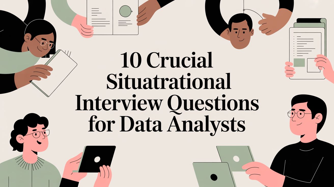 10 Crucial Situational Interview Questions for Data Analysts