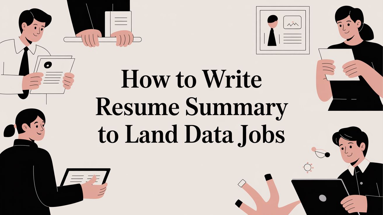 How to Write a Resume Summary to Land a Remote Data Job