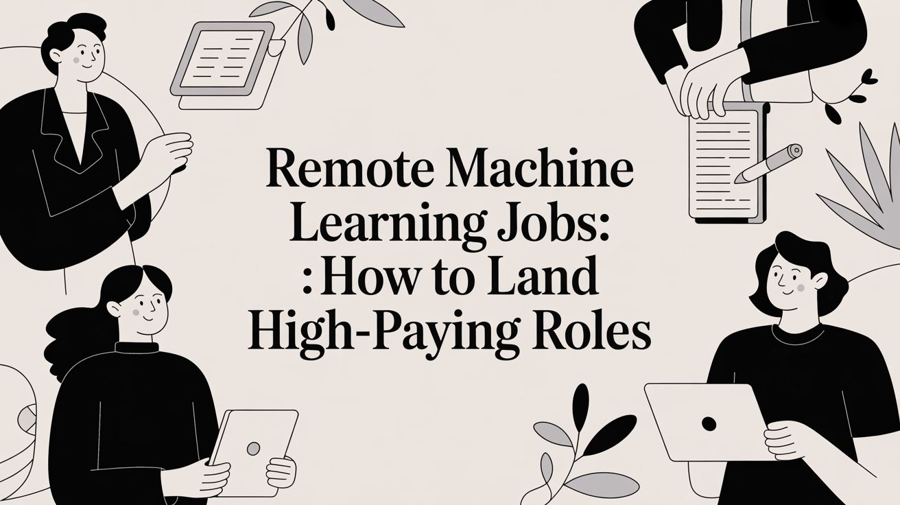 How to Land High Paying Remote Machine Learning Jobs