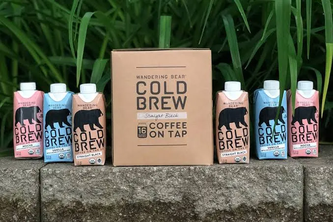 Wandering Bear cold brew cartons