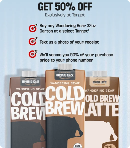 Wandering Bear rebate: get 50% off at Target