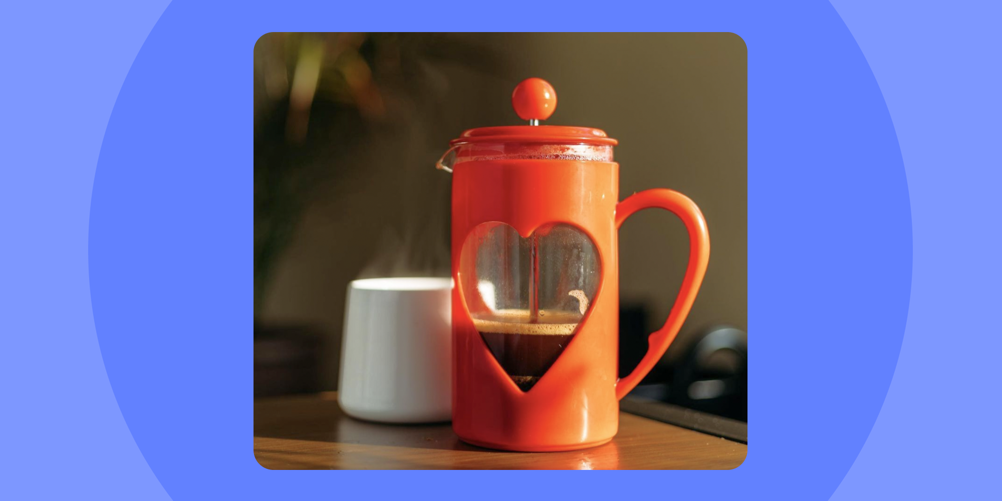 Couplet Coffee Heart French Press