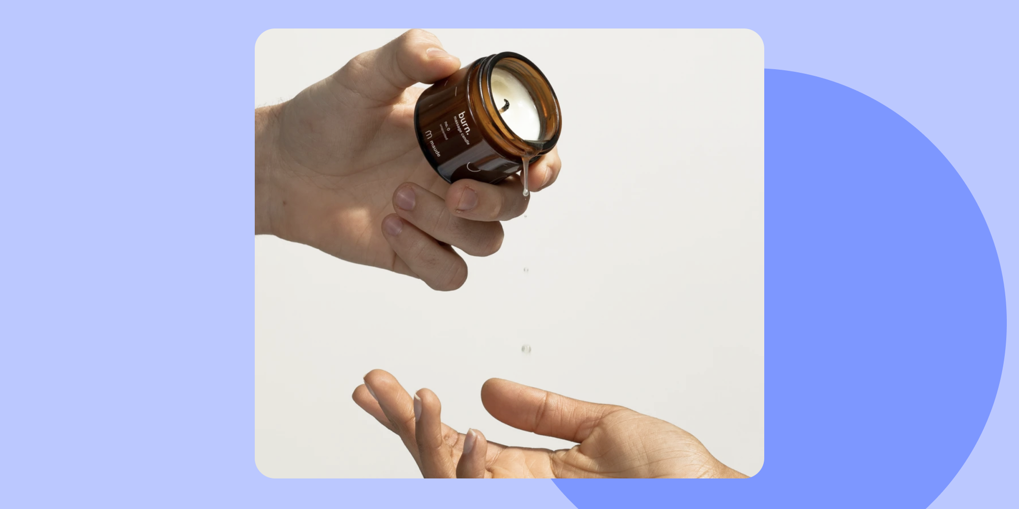 Maude Massage Oil Candle