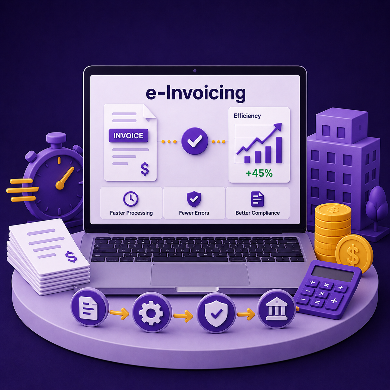 Thumbnail for Why E-Invoicing is Becoming Essential for Faster and More Efficient Financial Operations