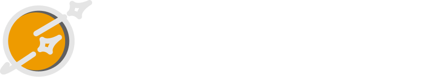 Spaceketeer logo mark and logotype