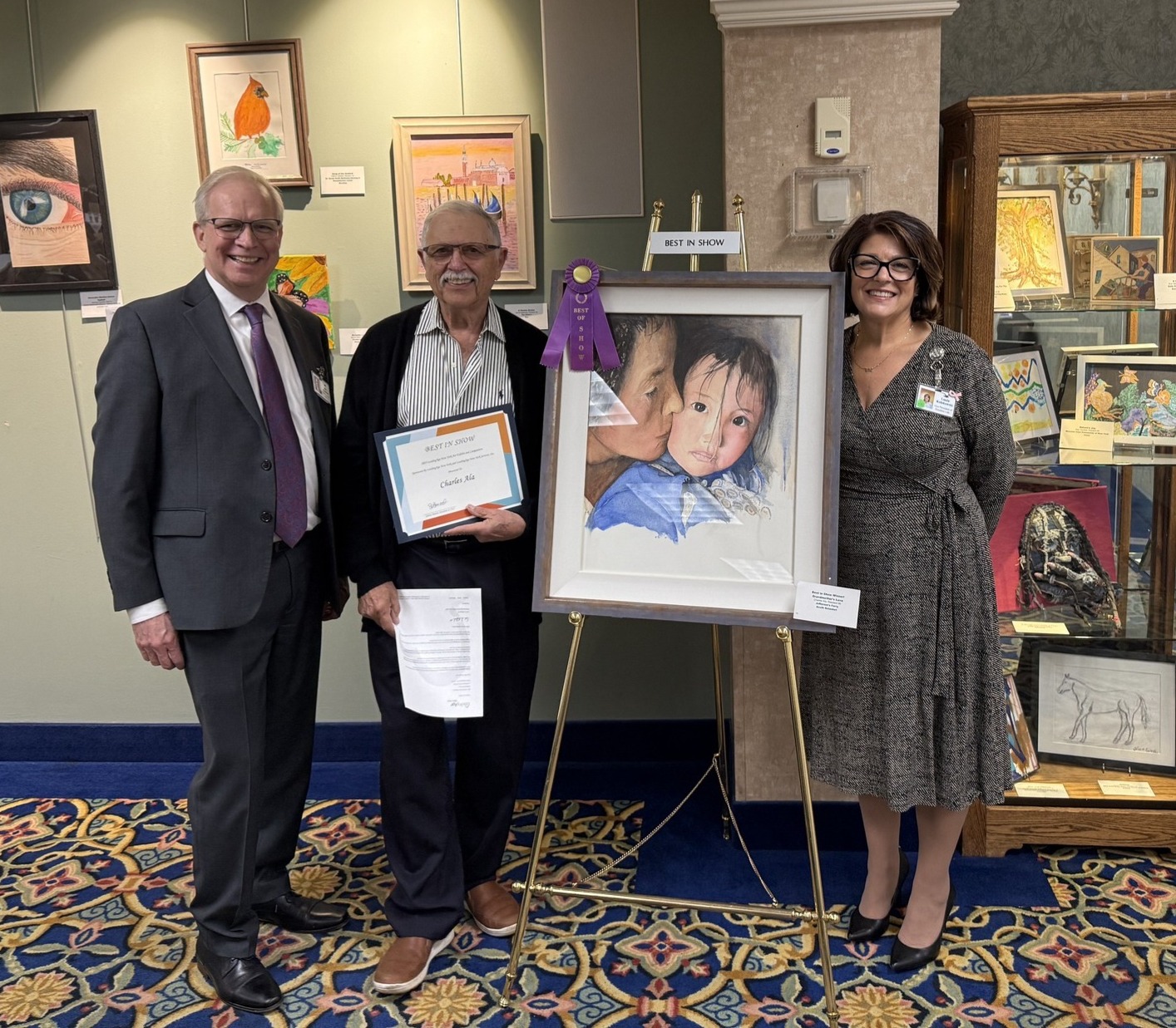 Jefferson’s Ferry Resident Charles Ala Takes “Best in Show”