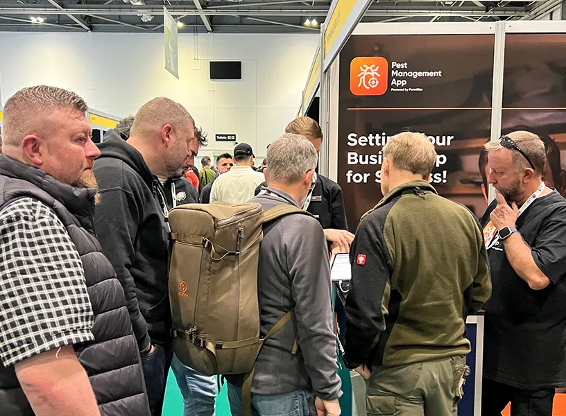 The Pest management Team During the UK Pestex Conference