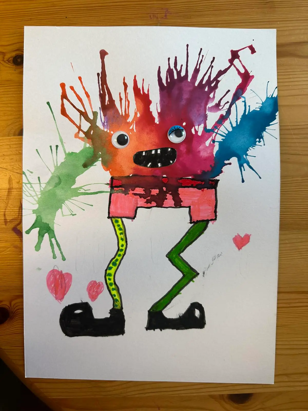 Приклад роботи учня групових уроків Софії, 5 років