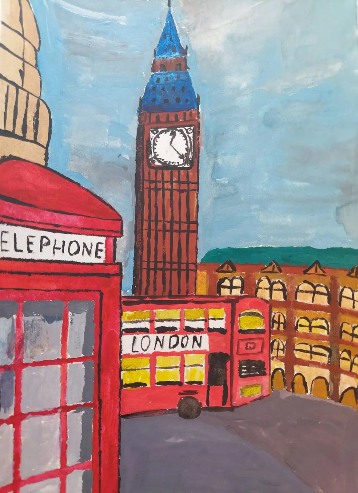 Приклад роботи учня групових уроків Арини, 5 років