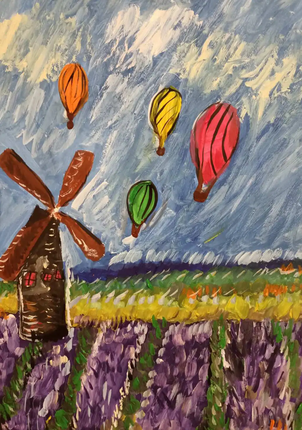 Приклад роботи учня групових уроків Анастасії, 7 років