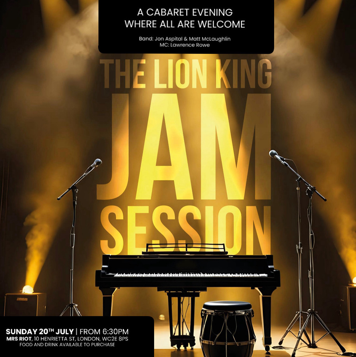 The Lion King Jam Session!