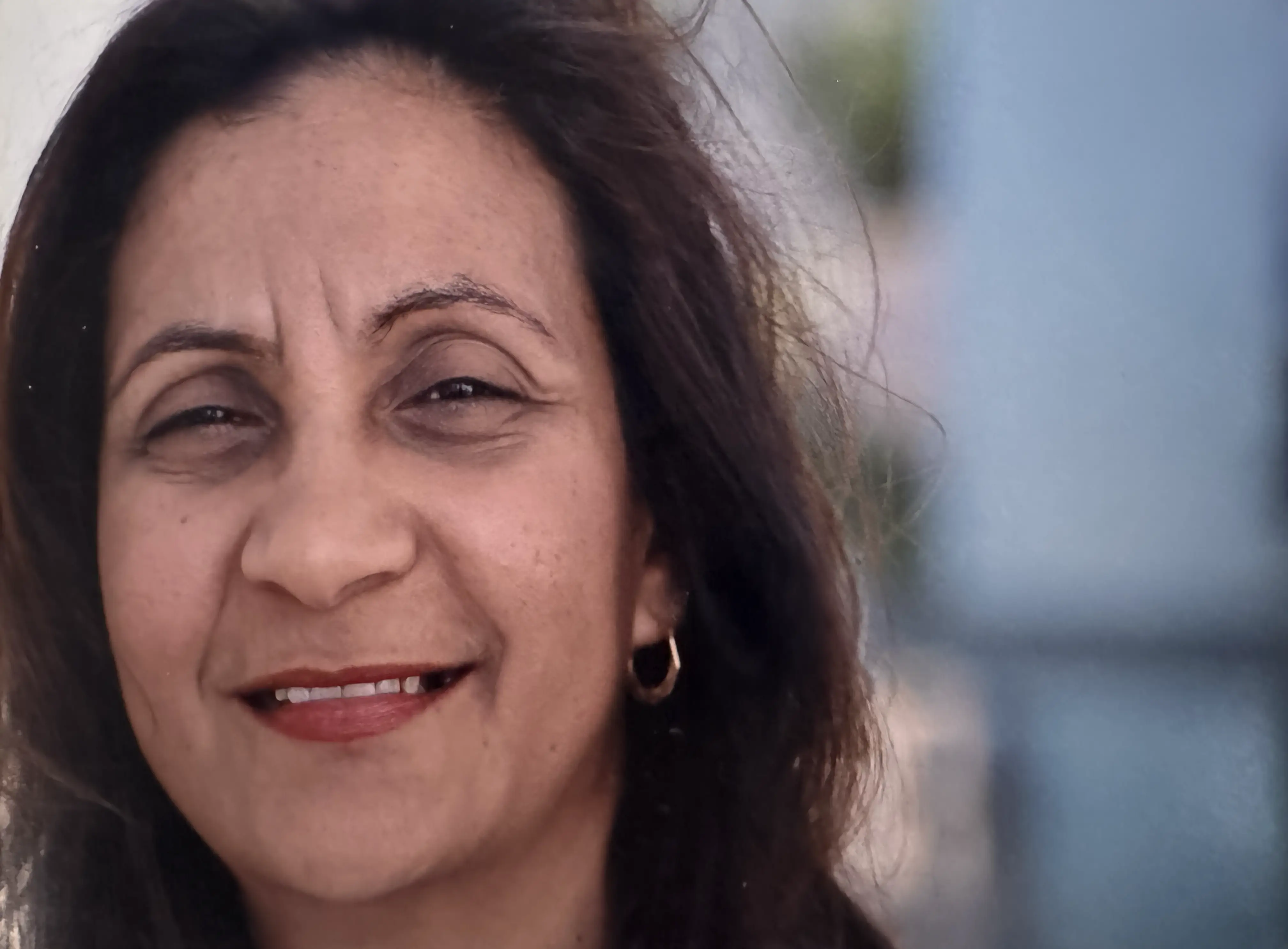 Miriam Sobá ‘Chiquita’, parte del grupo fundador de la Alianza de Mujeres Viequenses, maestra y luchadora incansable (2003, foto por Deevah Melendez). 