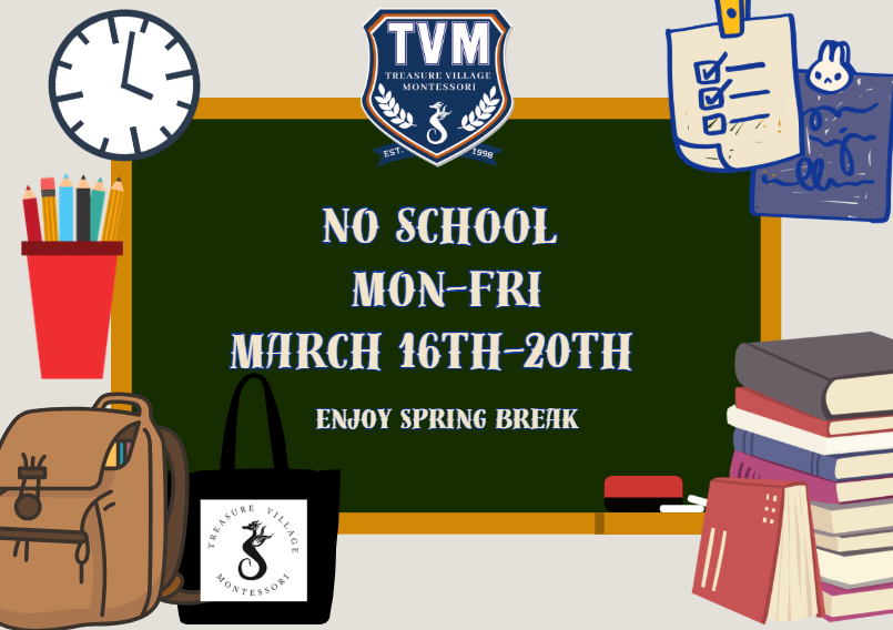 No school Mon-Fri March 16th-20th