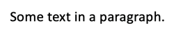 Example of quick format toggle shortcut where no selection is necessary