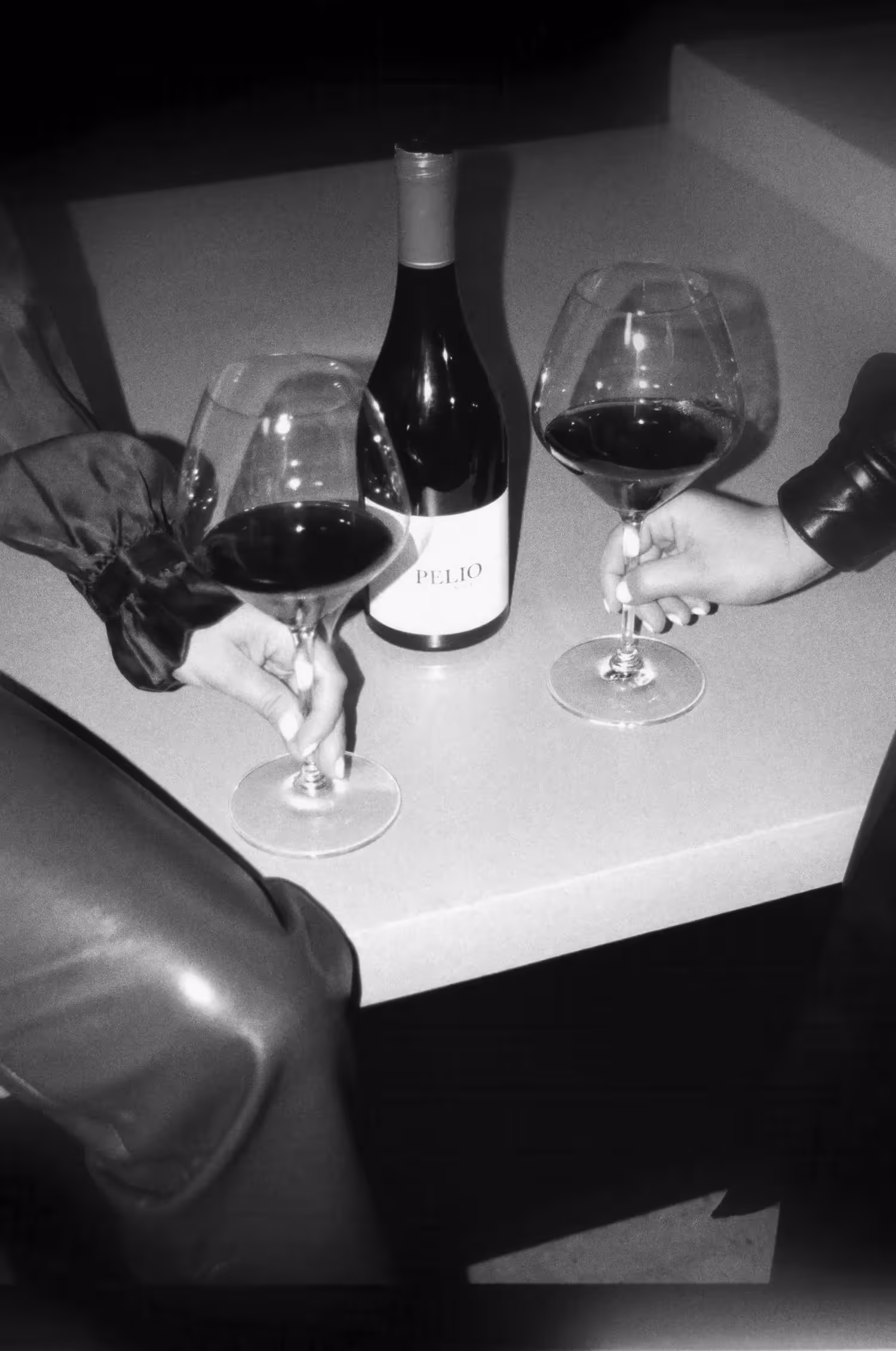 Glass of wine with Heidi Sebok