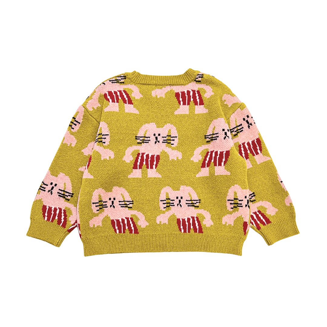 Soft Kids Sweater with Bunny Design