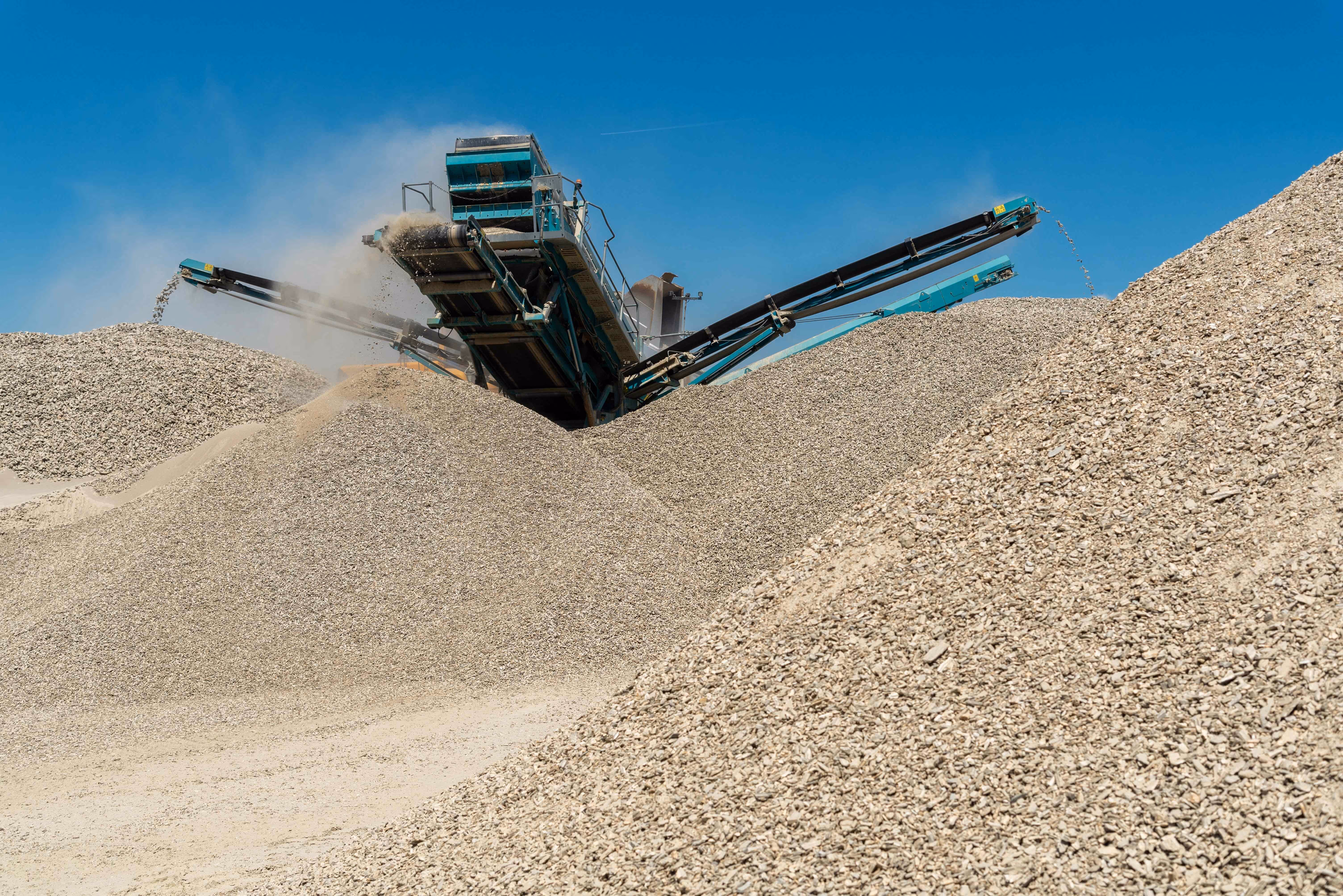 Crushed Rock and Stone Materials