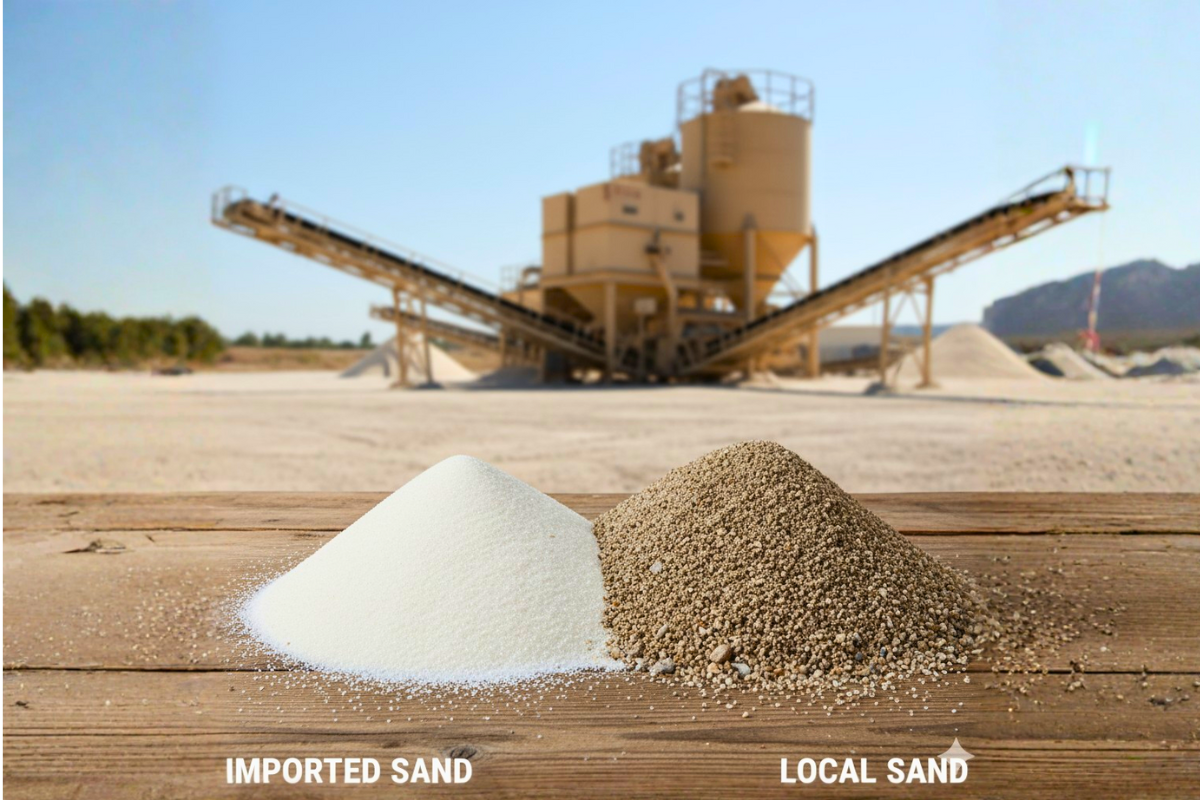 When Should Builders Choose Imported Sand Over Local Sand?