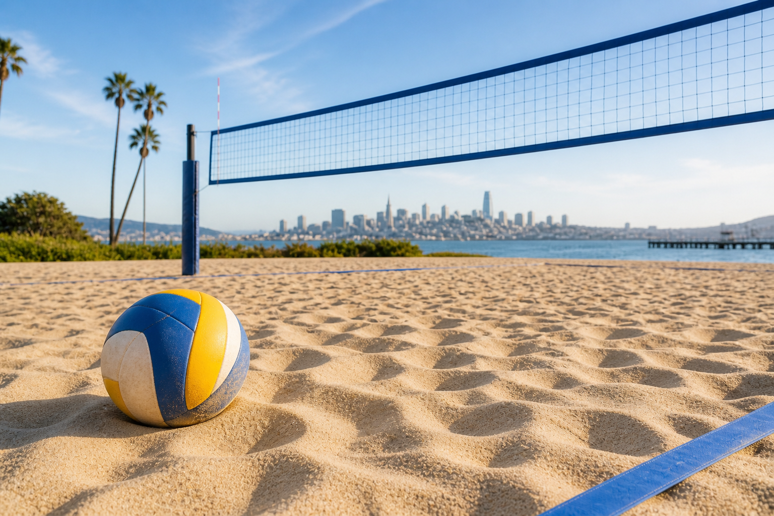 Best Sand for a Volleyball Court in South Bay and San Francisco
