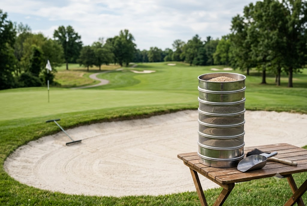 What Does Sieve Analysis Reveal About Golf Bunker Sand?