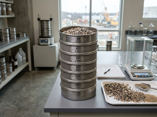 What Is the Sieve Analysis Test and How Does It Determine Gradation?