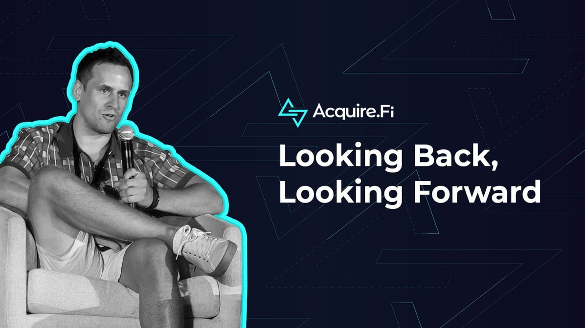 message from acquirefi ceo
