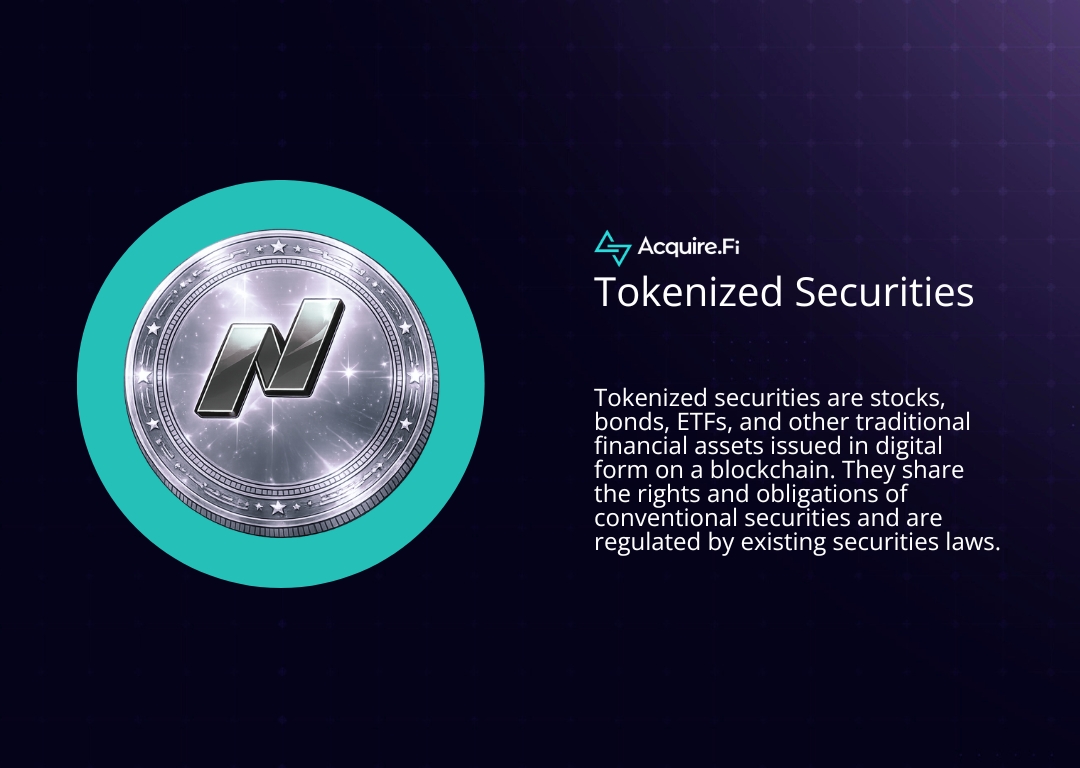 what are Tokenized Securities