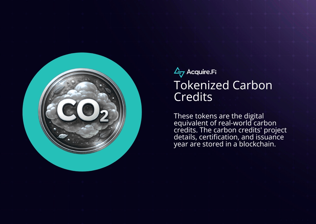 what are tokenized carbon credits