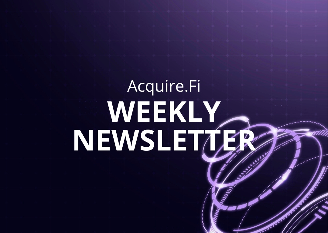acquirefi weekly newsletter