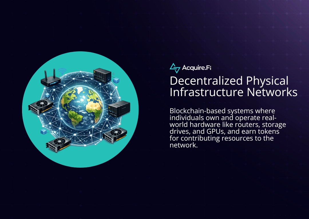 what are Decentralized Physical Infrastructure Networks