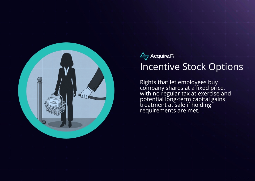 what are Incentive Stock Options
