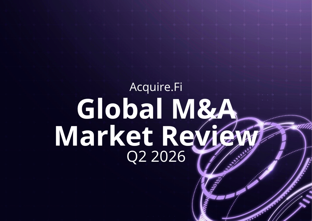 Acquire.Fi Global M&A Market Review Q2 2026