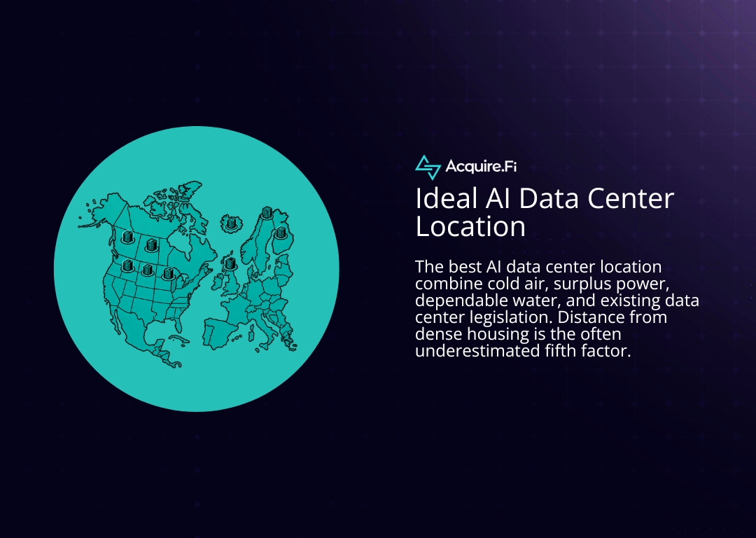 Ideal AI Data Center Location