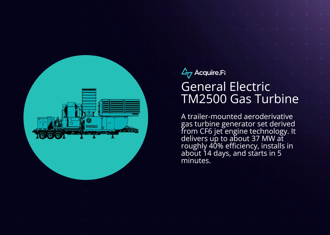 General Electric TM2500 Gas Turbine