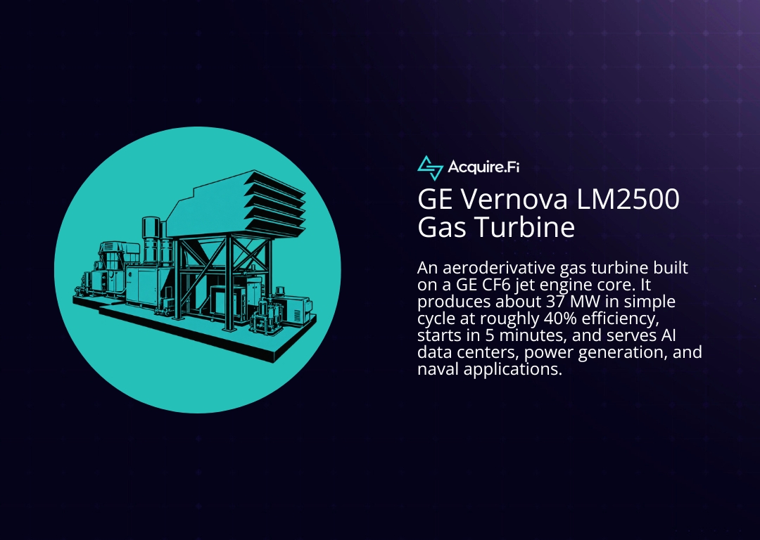 GE Vernova LM2500 Gas Turbine